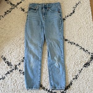 Madewell Sky Blue High Rise Women's Jeans